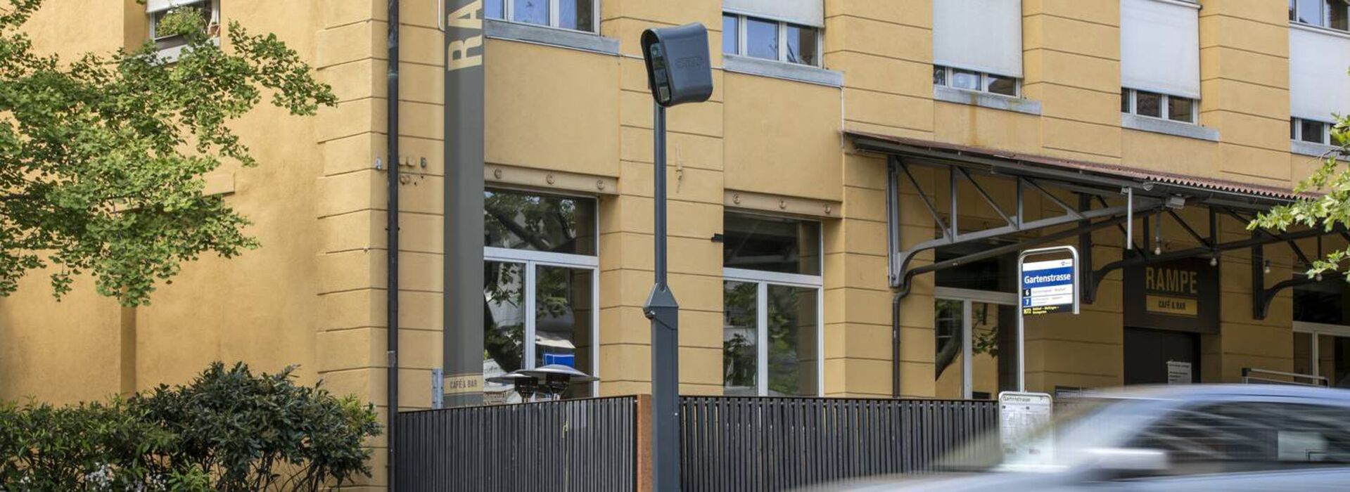 Radarfalle in Baden
