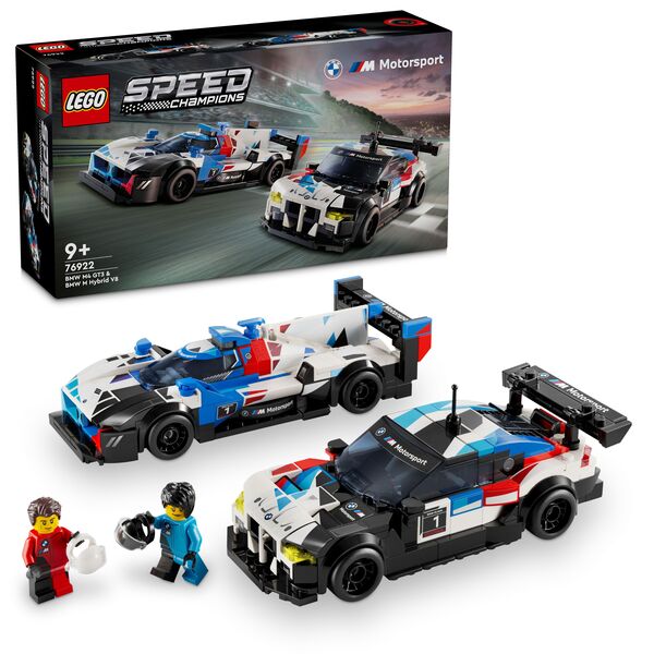 Voiture de course BMW en Lego