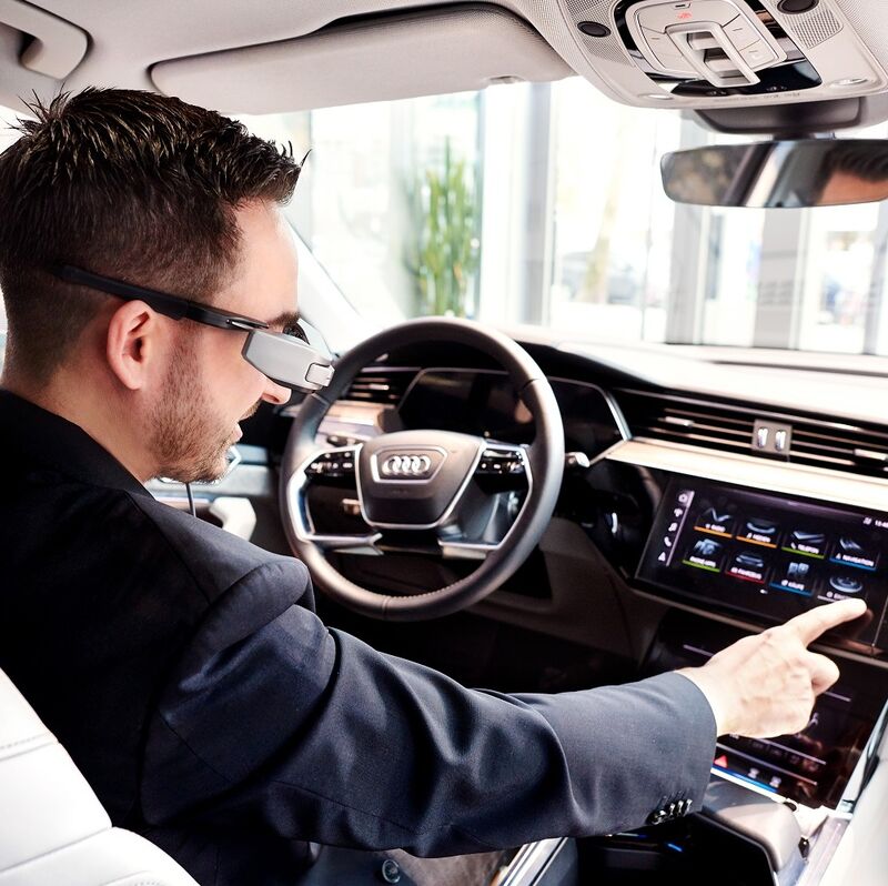 Live Beratung bei Audi